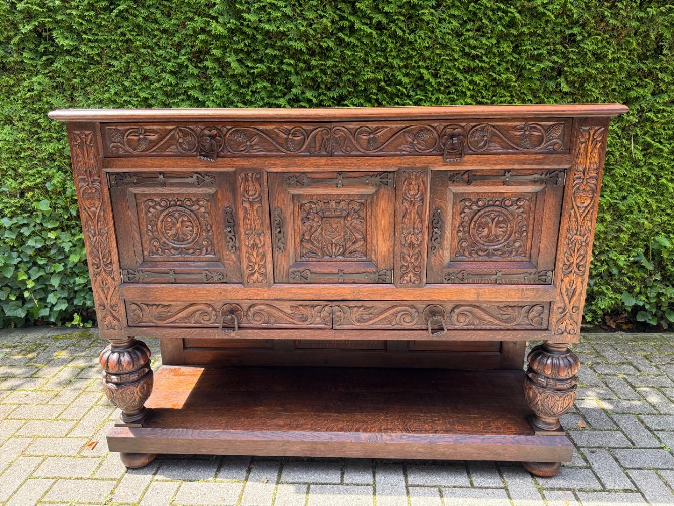 Tudor style Sideboard