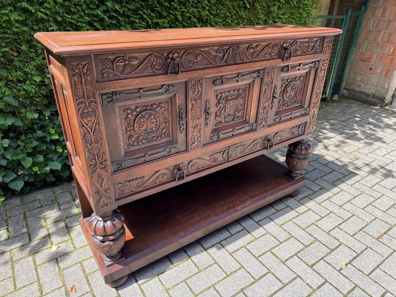 Tudor style Sideboard